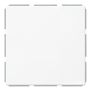 Звонковый механизм 1-клавишный 10A с клавишей - FD (белый глянцевый)