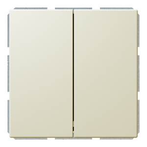 Выключатель 2-клавишный 10A с клавишами - FD (сахара)