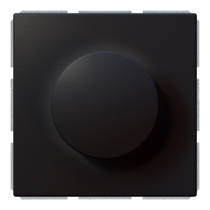 LED диммер 30-100W с накладкой - FD (черный матовый - soft touch)