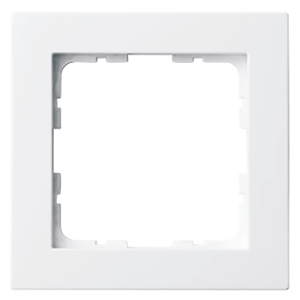 Рамка 1-кратная - G-Classic (белый глянцевый)