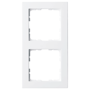 Рамка 2-кратная - G-Classic (белый глянцевый)