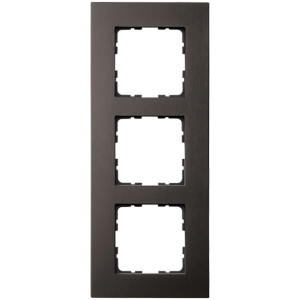 Рамка 3-кратная из алюминия - G-Metal (коричневый)