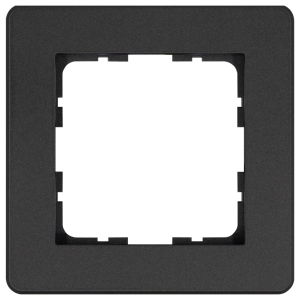 Рамка 1-кратная - G-Flex (антрацит)