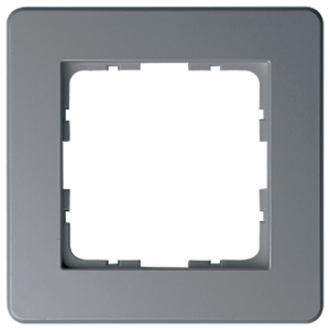 Рамка 1-кратная - G-Flex (алюминий - титан)