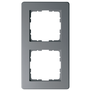 Рамка 2-кратная - G-Flex (алюминий - титан)