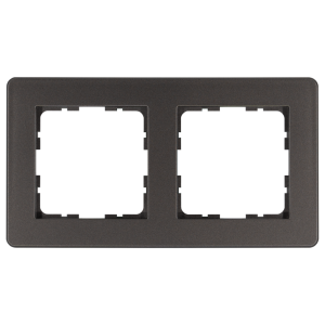 Рамка 2-кратная - G-Flex (мокко)