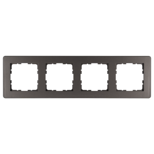 Рамка 4-кратная - G-Flex (мокко)