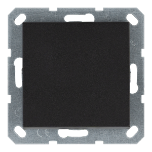 Выключатель 1-клавишный 10A с клавишей - G (антрацит)