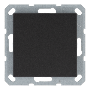 Крышка без отверстий (фиксация защёлкиванием) - G (антрацит)