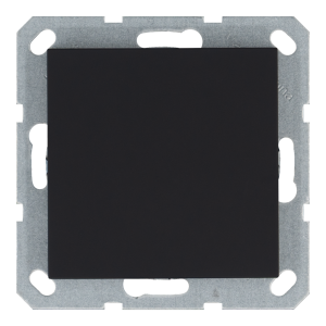 Крышка без отверстий (фиксация защёлкиванием) - G (черный матовый - soft touch)