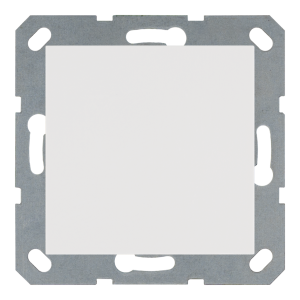 Крышка без отверстий (фиксация защёлкиванием) - G (белый глянцевый)