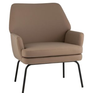 Кресло Харви экокожа капучино