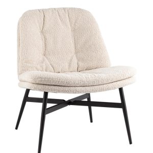 Кресло лаунж Tail кремовый