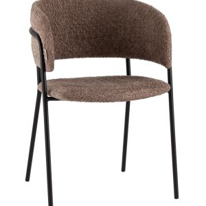 Кресло Нэлли New, букле коричневый