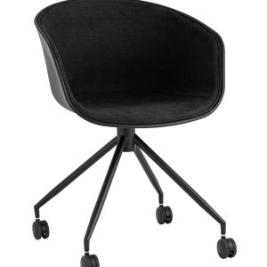 Кресло офисное LIBRA рогожка черный