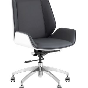 Кресло офисное TopChairs Crown SN серо-голубой