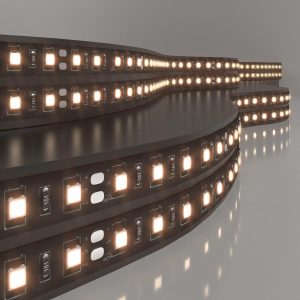 Светодиодная лента 120 Led 9,6 Вт IP20, 3300K тёплый белый, 5 м 2835 24V
            120Led 9,6W IP20 Black