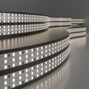 Лента светодиодная 360 LED 26 Вт IP20 трехрядная 4200К дневной белый 2835 24V
            360Led 26W IP20
