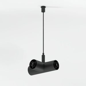 Module System Набор для подвеса Т-образный с питанием (черный) 85189/00