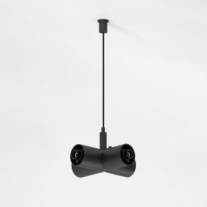 Module System Набор подвеса Х-образный с питанием (черный) 85190/00