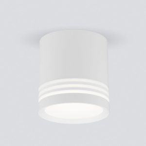 Накладной потолочный светодиодный светильник DLR032 6W 4200K 3200 белый