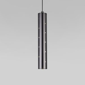 Подвесной светодиодный светильник 50214/1 LED черный жемчуг