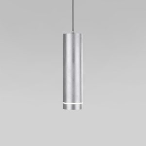 Подвесной светодиодный светильник DLR023 12W 4200K хром матовый