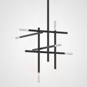 Подвесная Люстра Traverse H90 Black By Imperiumloft