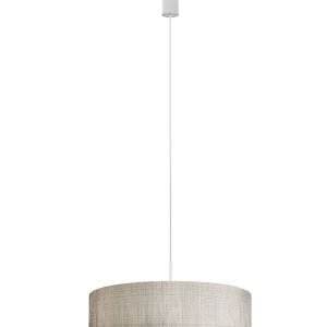 8946 Nowodvorski TURDA барабан с абажуром люстра над столом подвесной