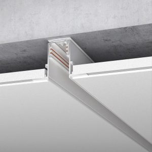 Шинопровод встраиваемый белый 3 м Slim Magnetic 85128/00
