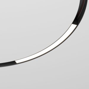 Slim Magnetic Трековый светильник для радиусного шинопровода 16W 4200K Planar
            чёрный Ø 800мм 85180/01
