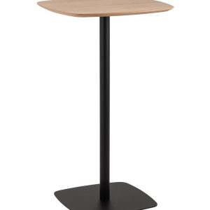 Стол барный Form 60*60 светлое дерево/черный