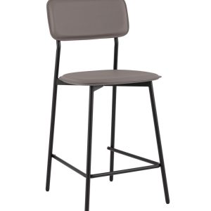 Стул полубарный Mikkie серый