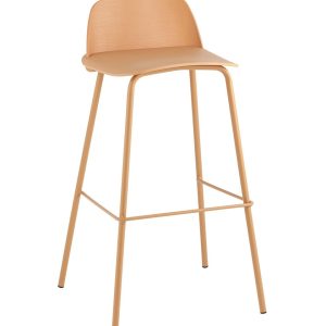 Стул барный Mist желтый