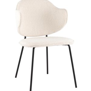 Стул Bellamy букле молочный