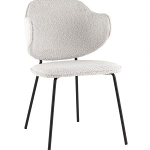 Стул Bellamy букле светло-серый