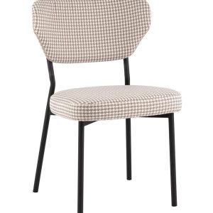 Стул Билл гусиная лапка бежевый