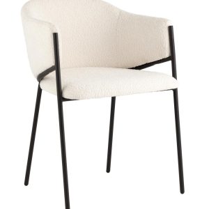 Стул Brace букле белый