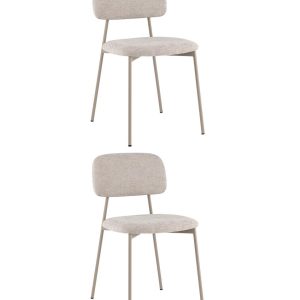 Стул Chao серый серые ножки 2 шт.