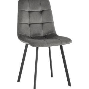 Стул Chilly велюр антрацитовый