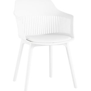 Стул Crocus с подушкой белый