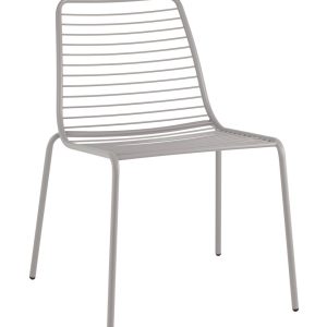 Стул Дели металл серый