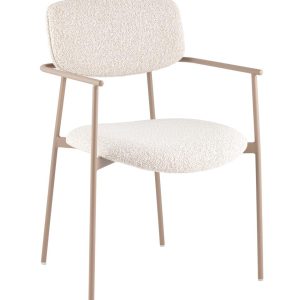 Стул Doe светло-бежевый бежевые ножки