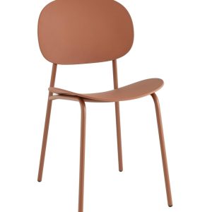 Стул Edie пластик коричневый NP