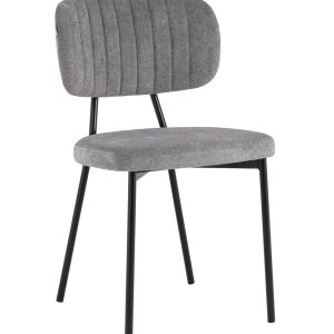 Стул Ханна велюр серый
