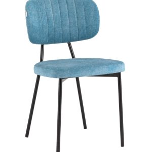 Стул Ханна велюр синий