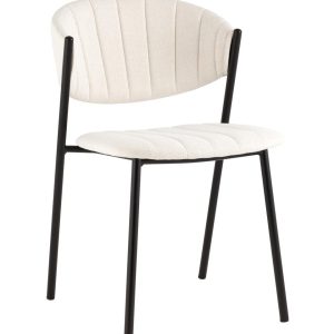 Стул Харпер ткань рогожка молочный