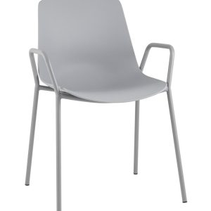 Стул Kaira пластик серый