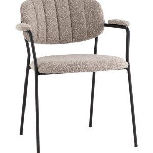 Стул Кэрол букле серый