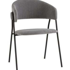 Стул Колин NEW вельвет серый